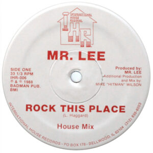 Mr Lee Rock this Place Label A International House Rec