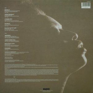 Adeva - Adeva, Album Cover back LP, 1989