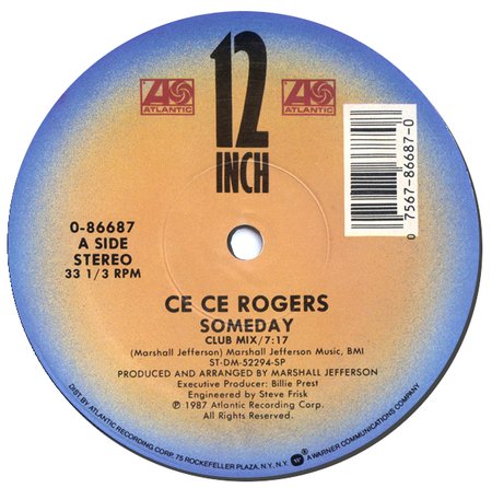 CeCe Rogers - Someday, Label A, 1987
