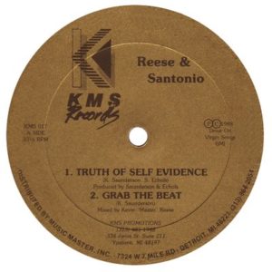 Reese & Santonio - Truth Of Self Evidence / Structure, Label A, 1988