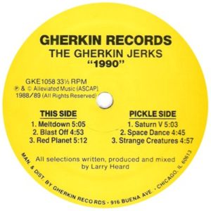 Gherkin Jerks - 1990, Label A, 1989