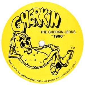 Gherkin Jerks - 1990, Label B Logo, 1989