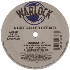 A Guy called Gerald - Voodoo Ray Frankie Knuckles Remix, Label A, 1989