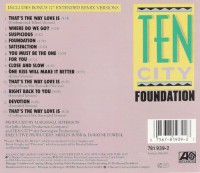 Ten City-Foundation_Cover back CD