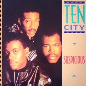 Ten City - Suspicious, Maxi Cover, 1989