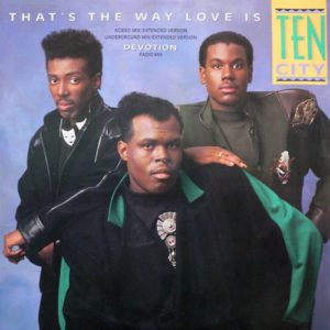 Ten City - That's The Way Love Is, Maxi Cover, 1989