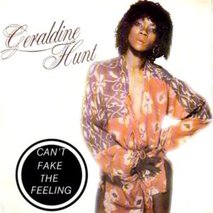 Geraldine Hunt - Can't Fake The Feeling, Maxi Cover, 1980