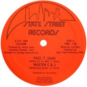 Master C & J - Face It, Label 1987