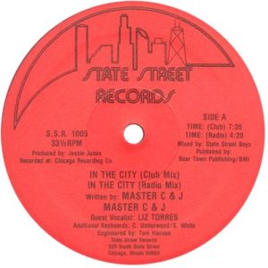 Master C & J - In The City, Label 1987 