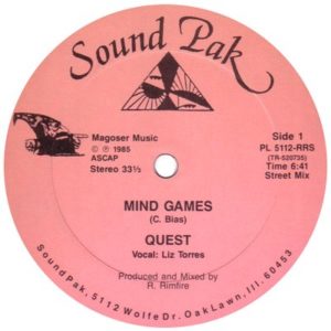 Quest – Mind Games, Label A, 1985