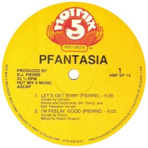 Pfantasia EP, Label A, 1989
