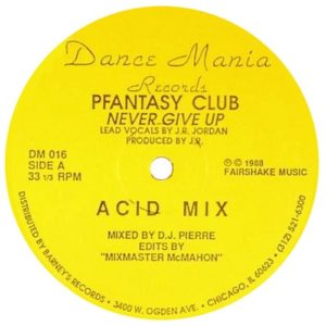 Pfantasy Club - Never Give Up, Label A, 1988