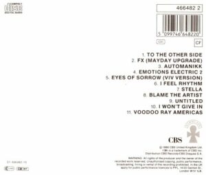 A Guy Called Gerald Automanikk Cover back CD CBS