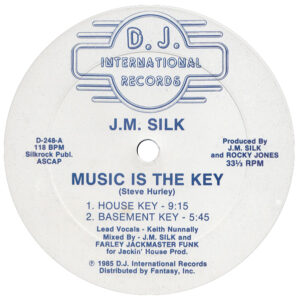 J.M. Silk Music is the Key Maxi Label A
