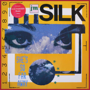 JM Silk - She's So Far Away, Maxi Cover, 1987