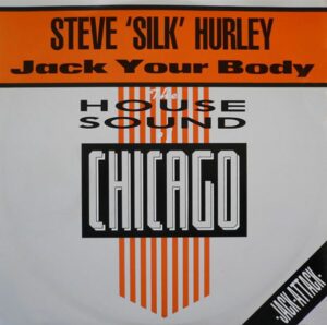 Steve Silk Hurley - Jack your Body, Maxi Cover front DJ International, 1986