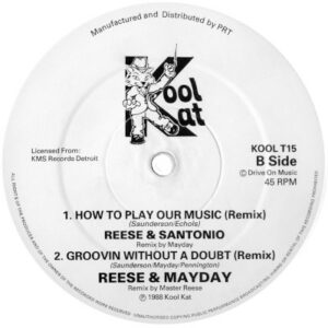 Reese & Santonio - The Sound / How To Play… / Groovin Without A Doubt, Label A, 1988