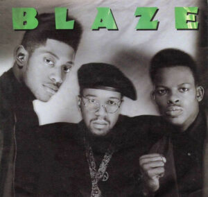 Blaze, 1990: Josh Milan, Kevin Hedge, Chris Herbert