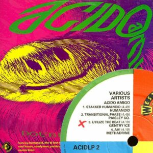 Sampler Acid Amigo Cover und Label Ausschnitt, inklusiv Gentry Ice