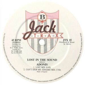 Adonis – Lost in Sound, Label B, 1988