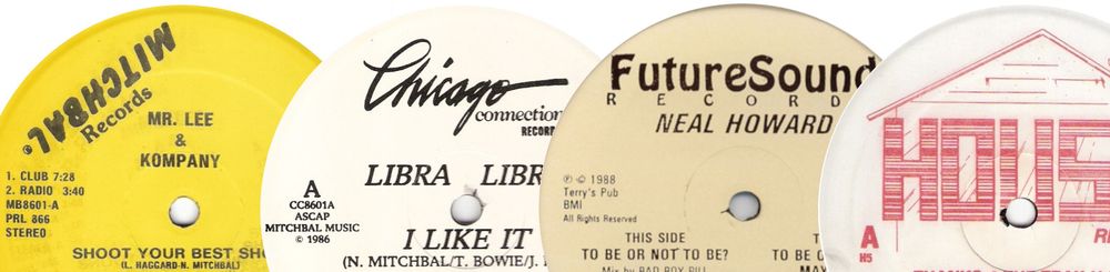 Label 05 Mitchbal, Chicago Connection, Future Sound, House Records