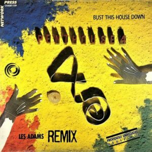 Penthouse 4 Bust This House Down Les Adams Remix Cover front Maxi