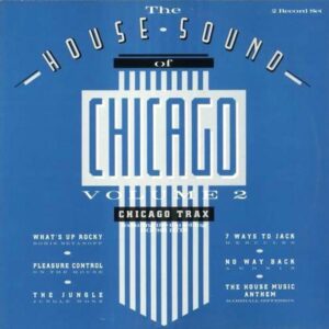 House Sound of Chicago Vol.2 Trax London Records Cover front LP