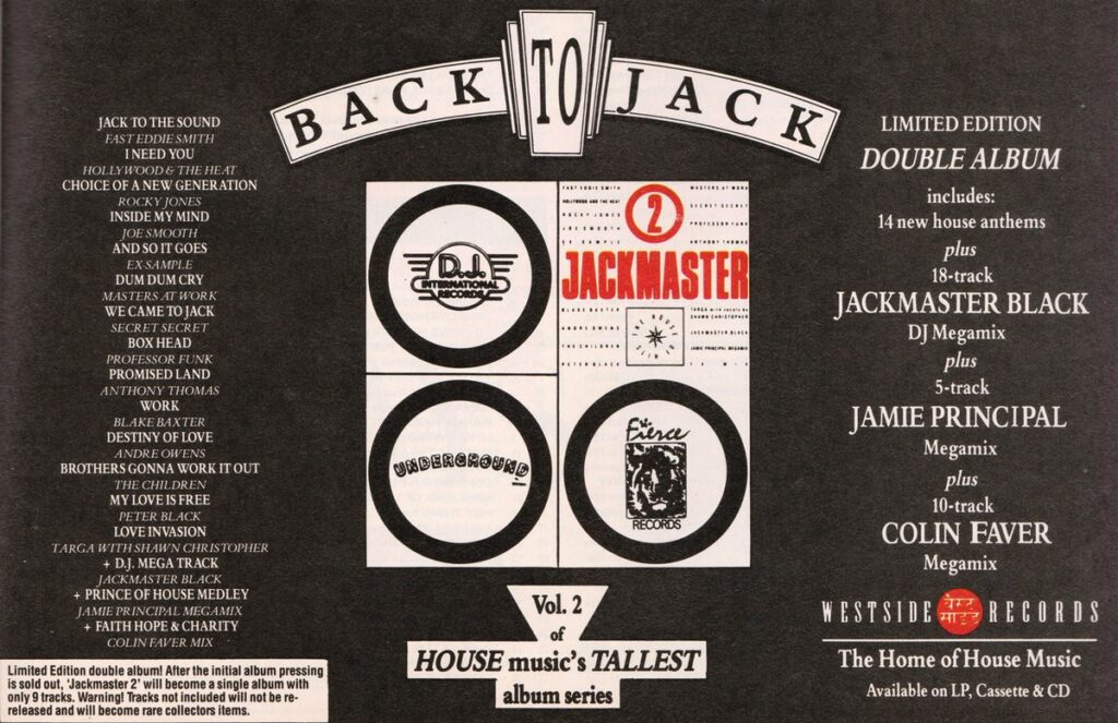 Jackmaster Vol.2 Ad
