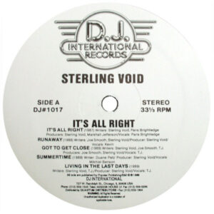 Sterling Void Its Allright LP Label A