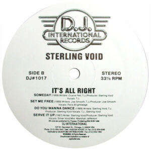 Sterling Void Its Allright LP Label B