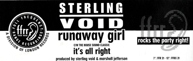 Sterling Void Runaway Girl Ad