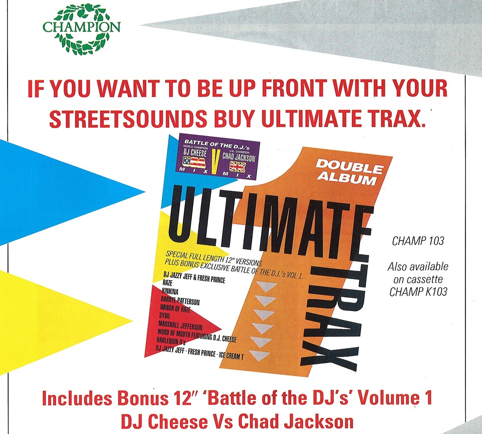 Ultimate Trax Release Ad