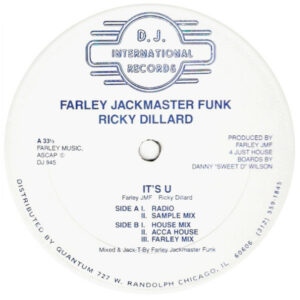 Farley JM Funk Ricky Dillard Its U Label A
