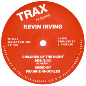 Kevin Irving Children of the Night Label B