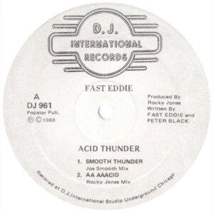 Fast Eddie Acid Thunder Label A