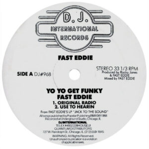 Fast Eddie Yo Yo get funky Label A