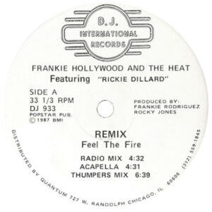 Frankie Hollwood and Ricky D Feel the Fire Label A
