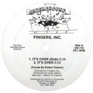 Fingers Inc Its Over Label A