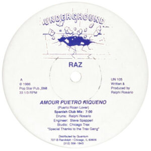 Raz Amour Puerto Riqueno Label A