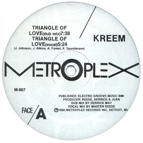 Kreem Triangle of love Label A