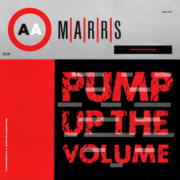 MARRS Pump Up the Volume Cover front