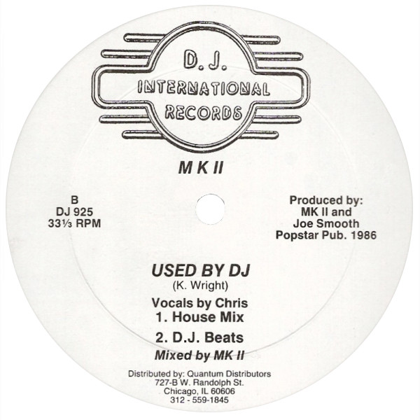 MKII Used By DJ Label B