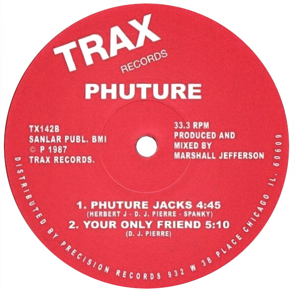 Phuture Acid Tracks Label B