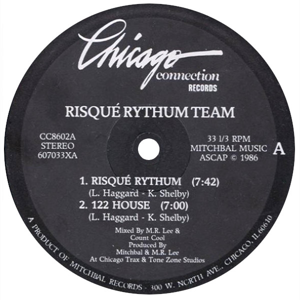 Risque Rhythm Team Risque Rythum Label A incl 122 House