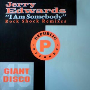Jerry Edwards I am Somebody Cover front (Rock Shock)