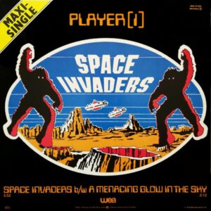 Player 1 Space Invaders Cover front Maxi