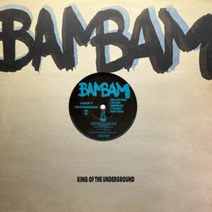 Bam Bam King of the Underground Cover front LP 600