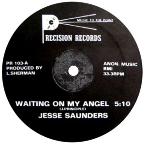 Jesse Saunders Waiting on my Angel Label A