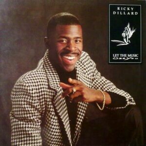 Ricky Dillard Let the Music use you Cover front LP
