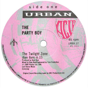 The Party Boy The Twilight Zone Label A Urban